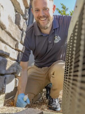 Berner Pest Solutions owner Trent Mobley