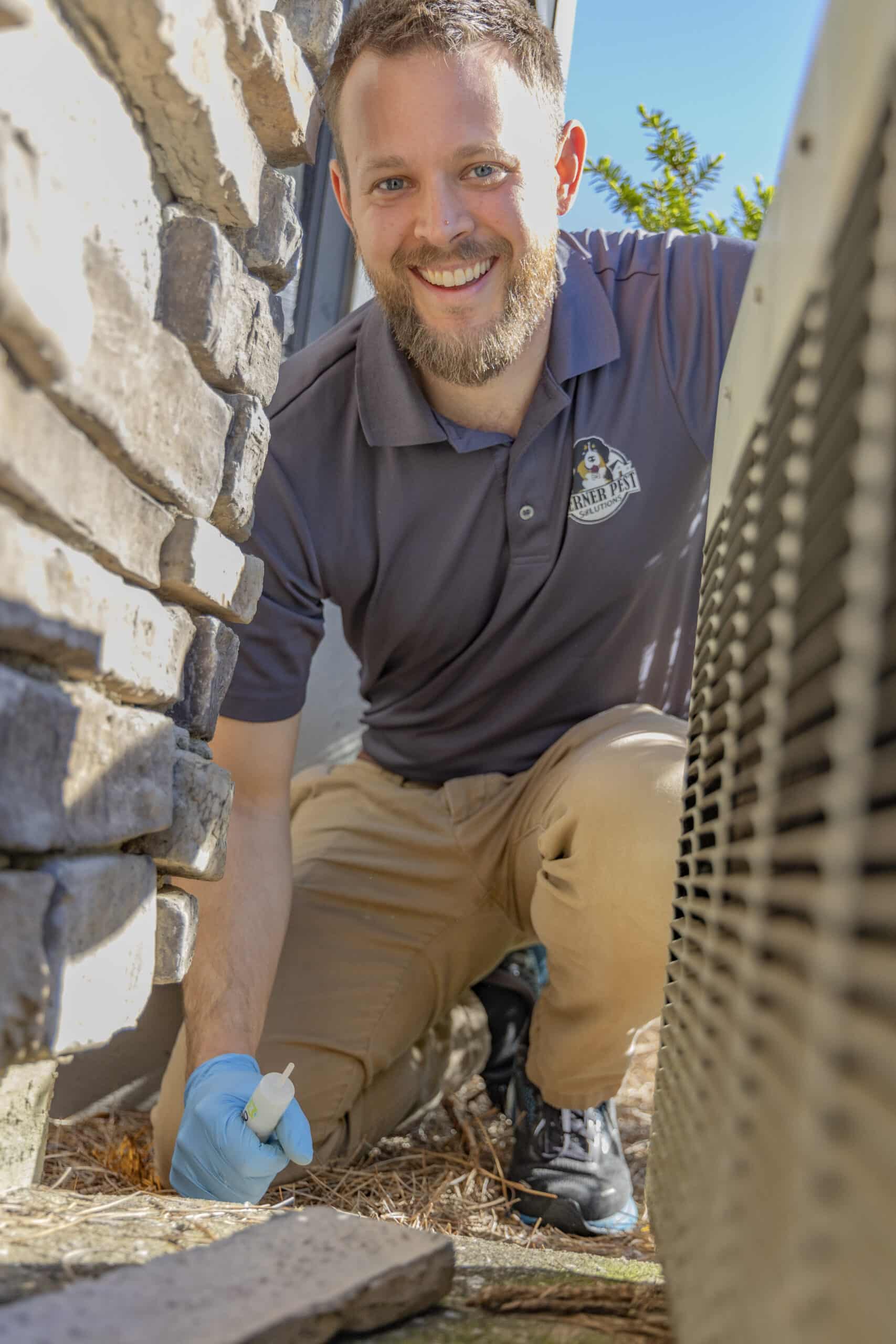 Berner Pest Solutions owner Trent Mobley