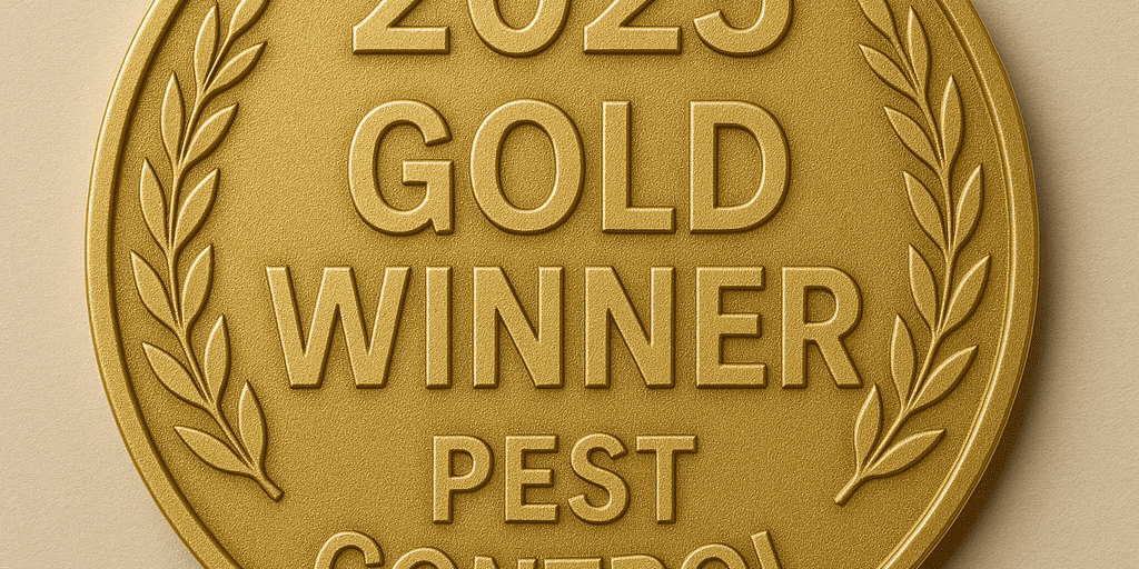 2025 Gold Winner For Pest Control