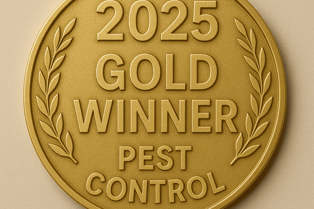 2025 Gold Winner For Pest Control