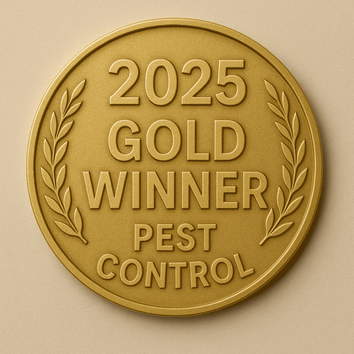2025 Gold Winner For Pest Control